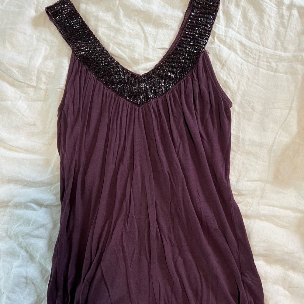 Matty M beaded top, XS